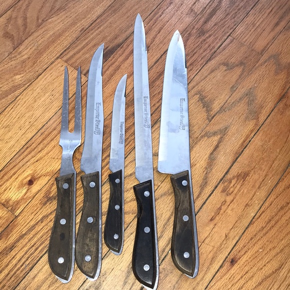 Household Knives Set Emperor Steel Japan Vtg - Picture 5 of 8